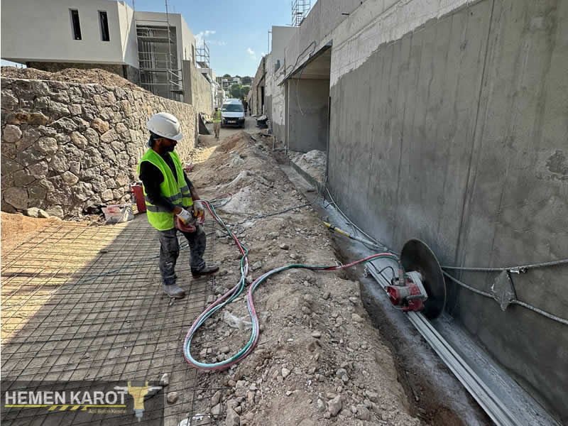 Zemin Beton Kesimi